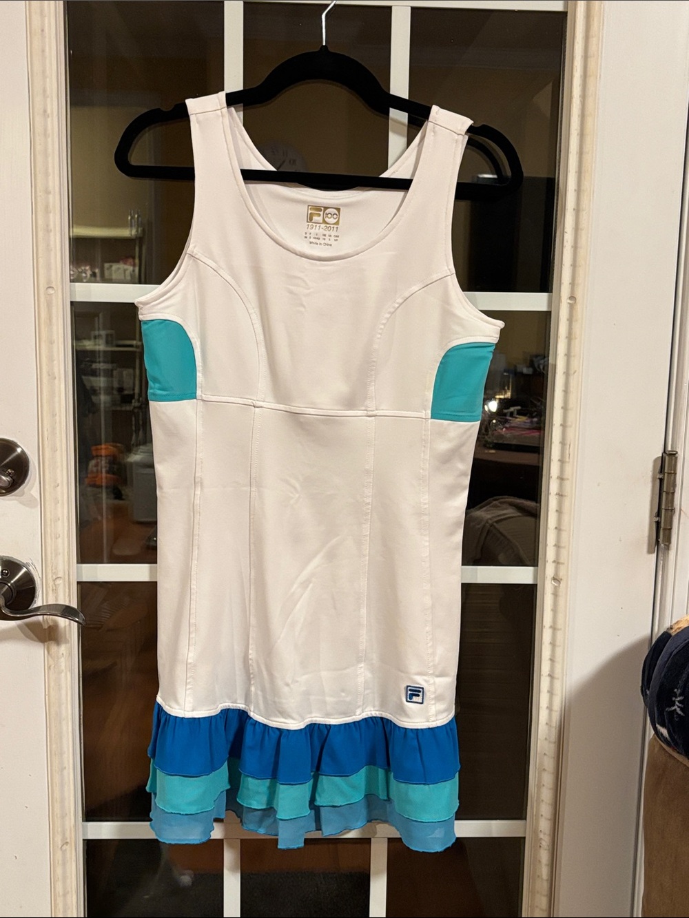 FILA NWOT Women’s Tennis Dress Ruffles SMALL
